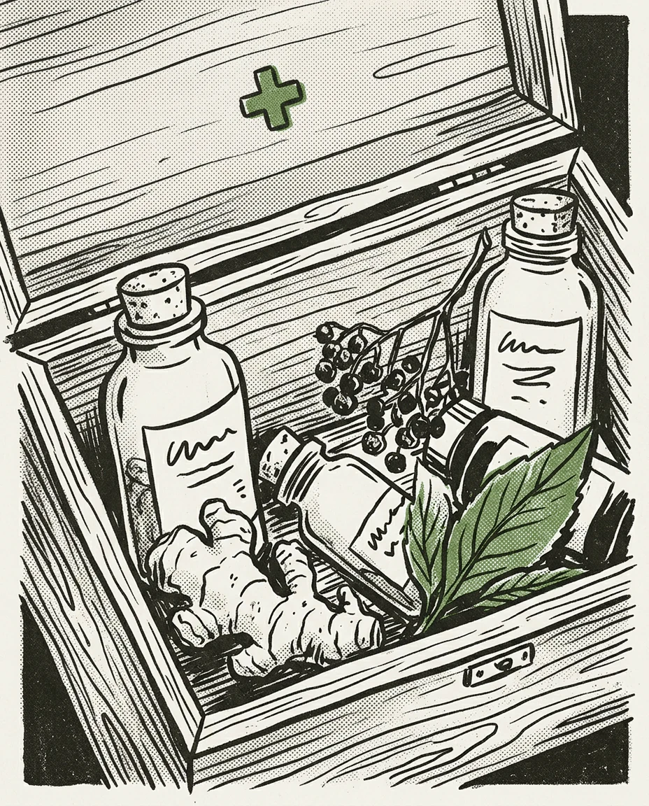 E-guide cover: The functional home medicine cabinet